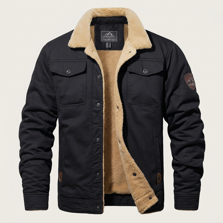 Casey | Fleece Bomber Jacket – Bequeme und Stilvolle Wärme