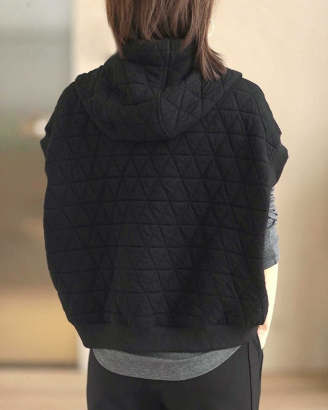 Victoria | Sportliche und Warme Damen Winterweste mit Kapuze