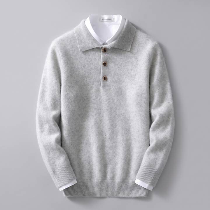 BELFORD | Cashmere Polo – Klassische Schnittführung für Männer