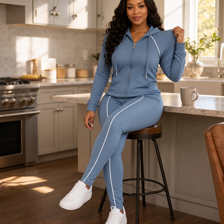 Wearbella | Zip-Up Jogginganzug für Frauen – Bequem und Stylisch