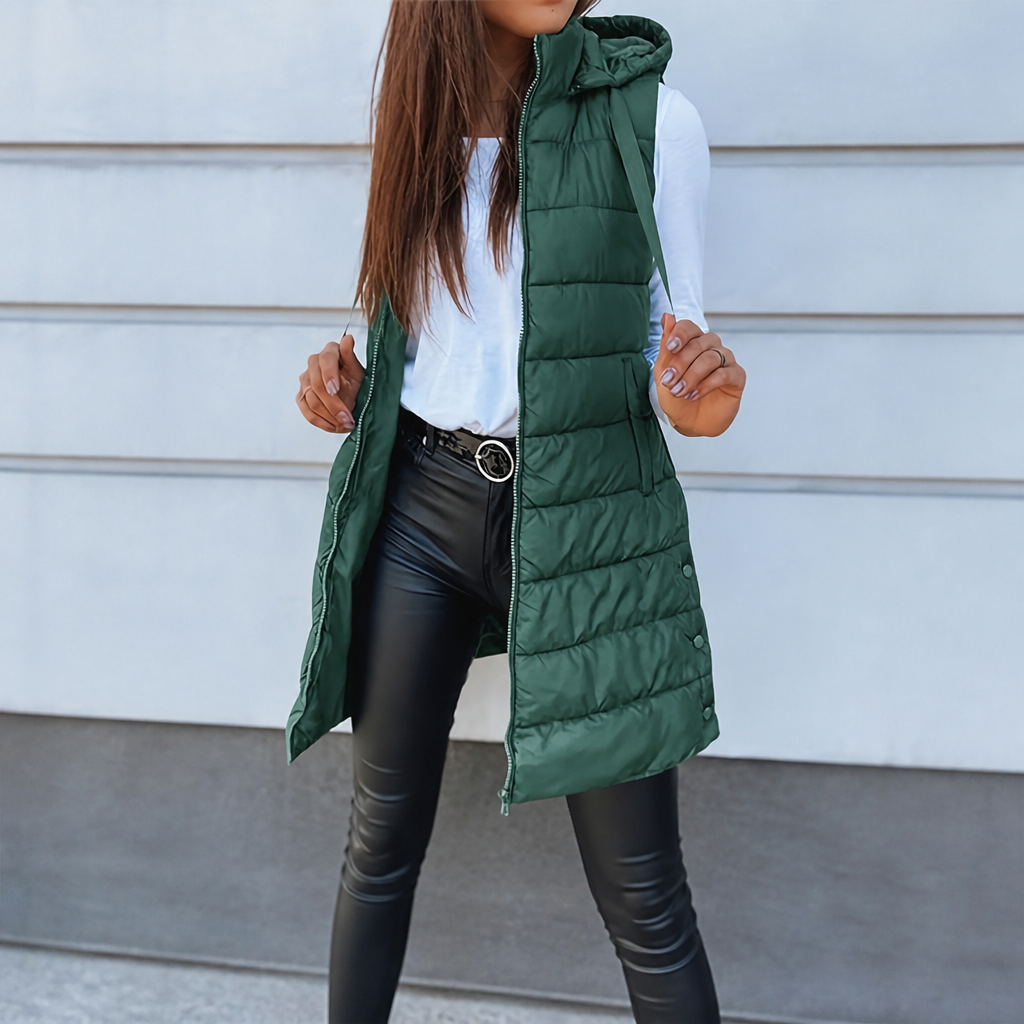 Wearbella | Longline Puffer Vest – Vielseitig für jeden Anlass