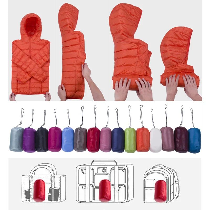 Kathrin | Ultralight Down Jacket – Praktische und Leichte Jacke für Reisen