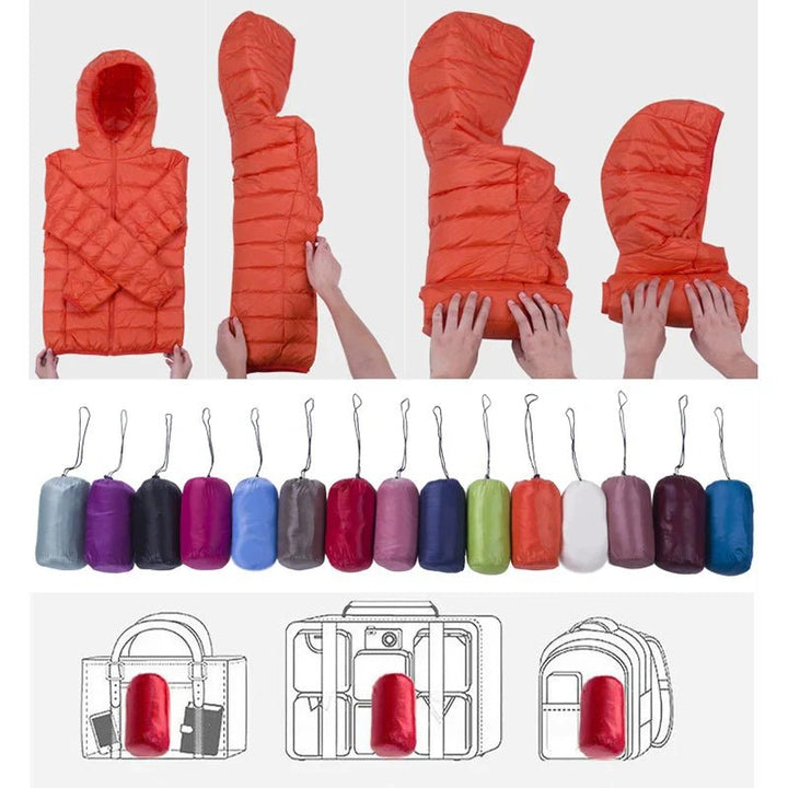 Kathrin | Ultralight Down Jacket – Praktische und Leichte Jacke für Reisen