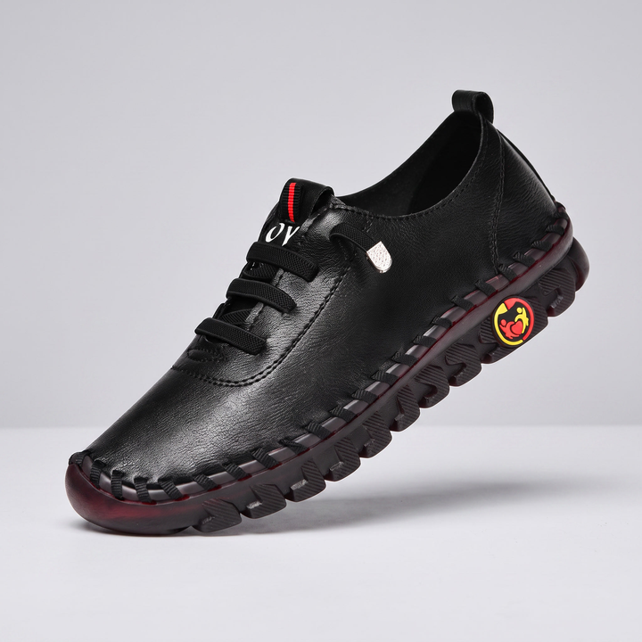 Marjorie | Orthopädische Leder Oxfords – Bequemer Alltagsstil für Frauen