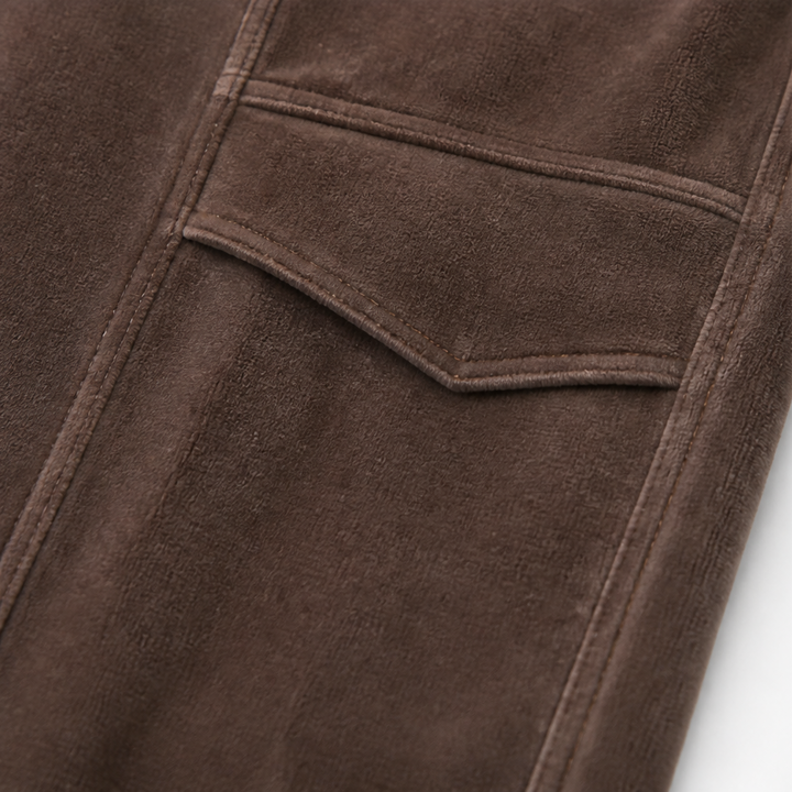 Draperie | Weite Corduroy-Hosen mit Kordelzug für Damen