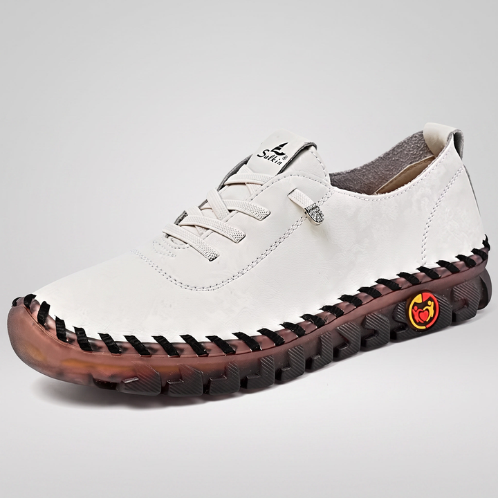 Marjorie | Orthopädische Leder Oxfords – Bequemer Alltagsstil für Frauen