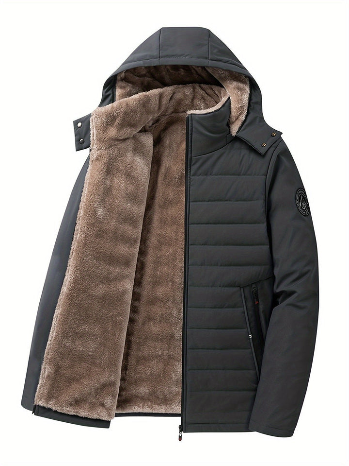 Rhys | Winterjacke mit Kapuze – Warm und Stilvoll