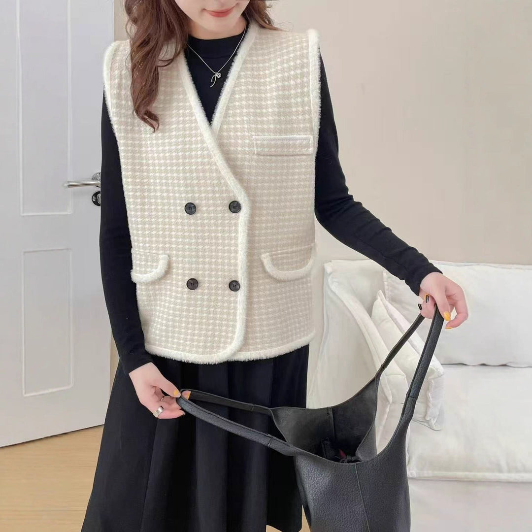 Charlotte | Elegante und Moderne Damen Strukturweste