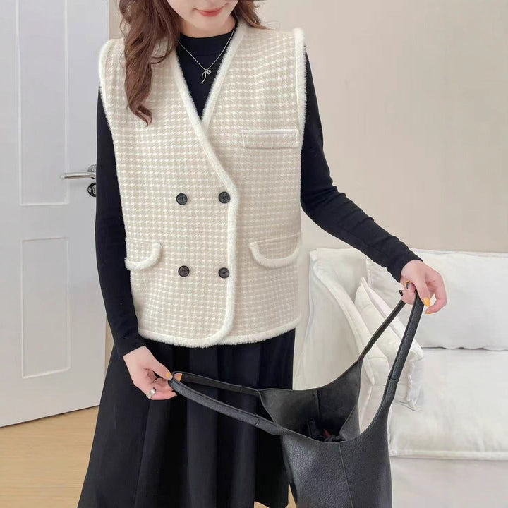 Charlotte | Elegante und Moderne Damen Strukturweste