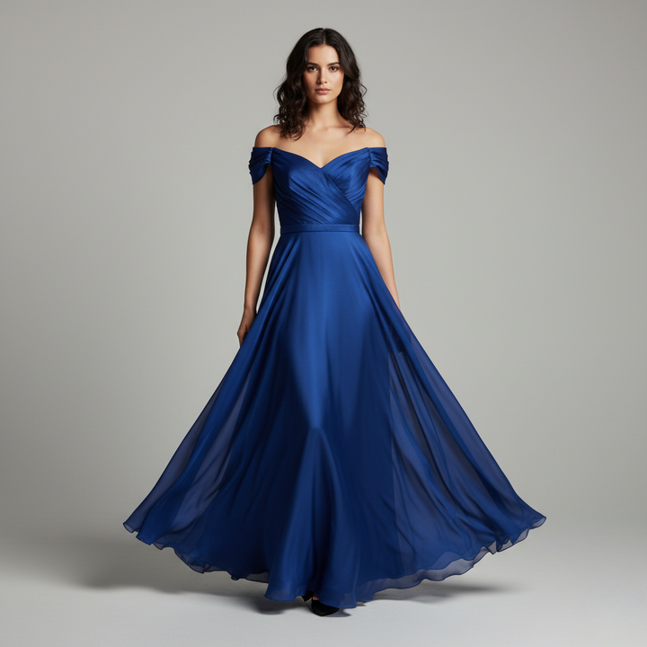 Chiara | Bequemes langes Kleid