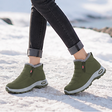 Frostella | Fur-Lined Ankle Boots – Wasserdicht und Bequem