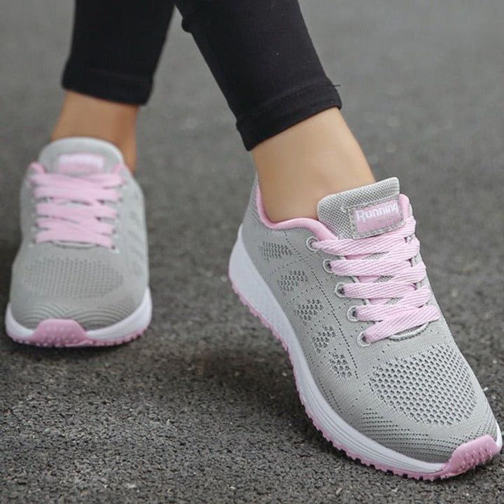 Evelyn | Atmungsaktive Orthopädische Damen-Sneaker Mit Strickdesign