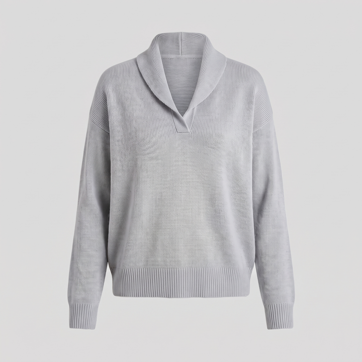 Vernor | V-Ausschnitt Strickpullover für Damen