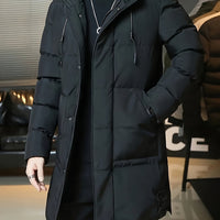 Nicolas | Lange Herren-Pufferjacke mit Wärmender Isolierung