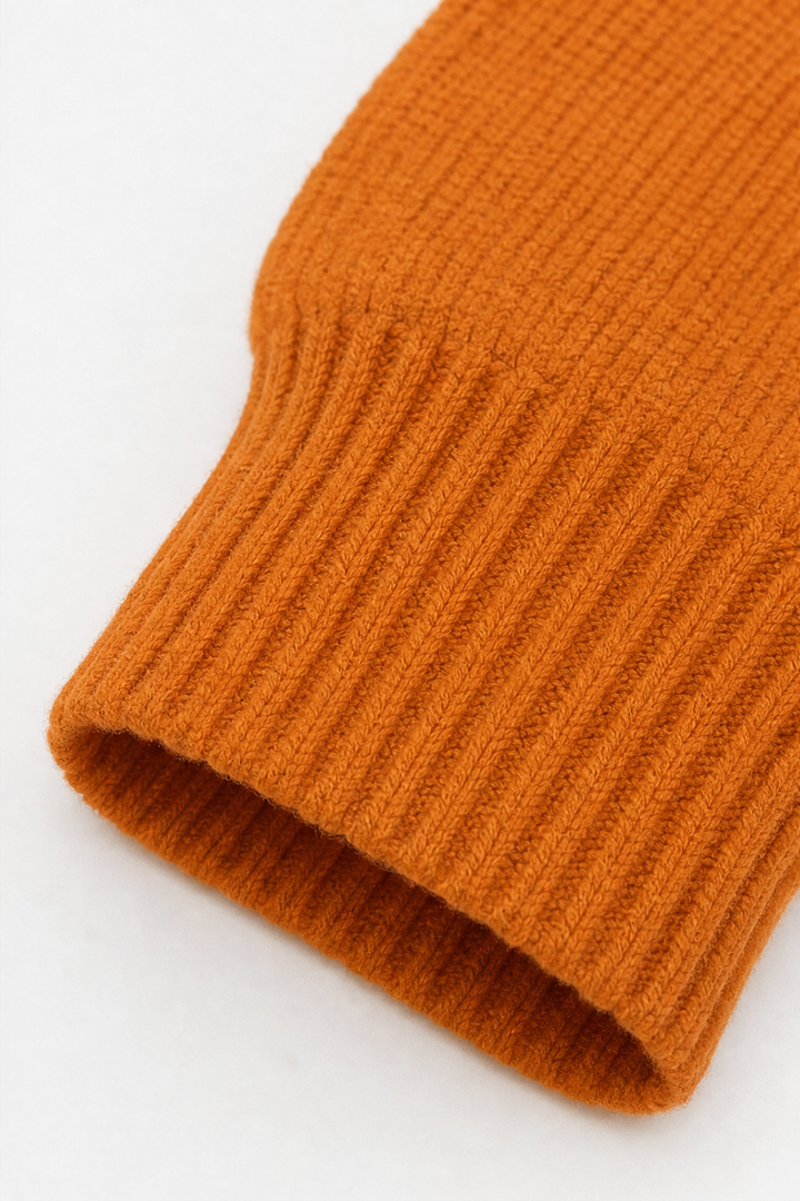 Softline | Ribbed V-Neck Knit Sweater – Relaxed Fit for Women