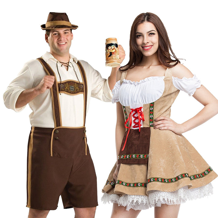 Benedikt | Oktoberfest und Kleid Lederhose Mit Traditionellem Trachtenstil