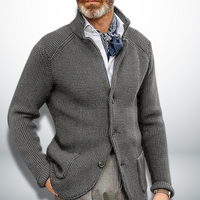 Alexander | Stilvolle Und Vielseitige Herren-Strickjacke