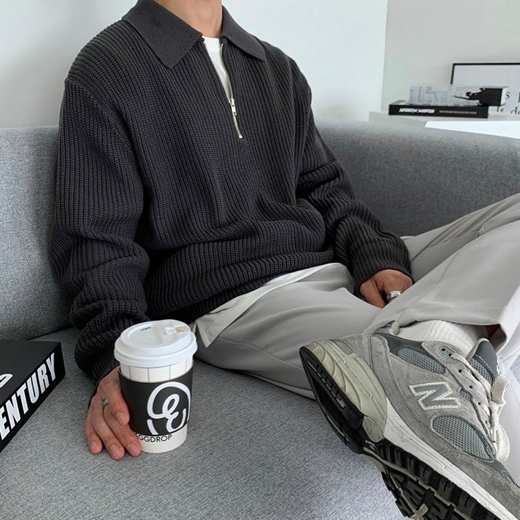 Monaco | Zip Sweater – Moderner Look für Männer