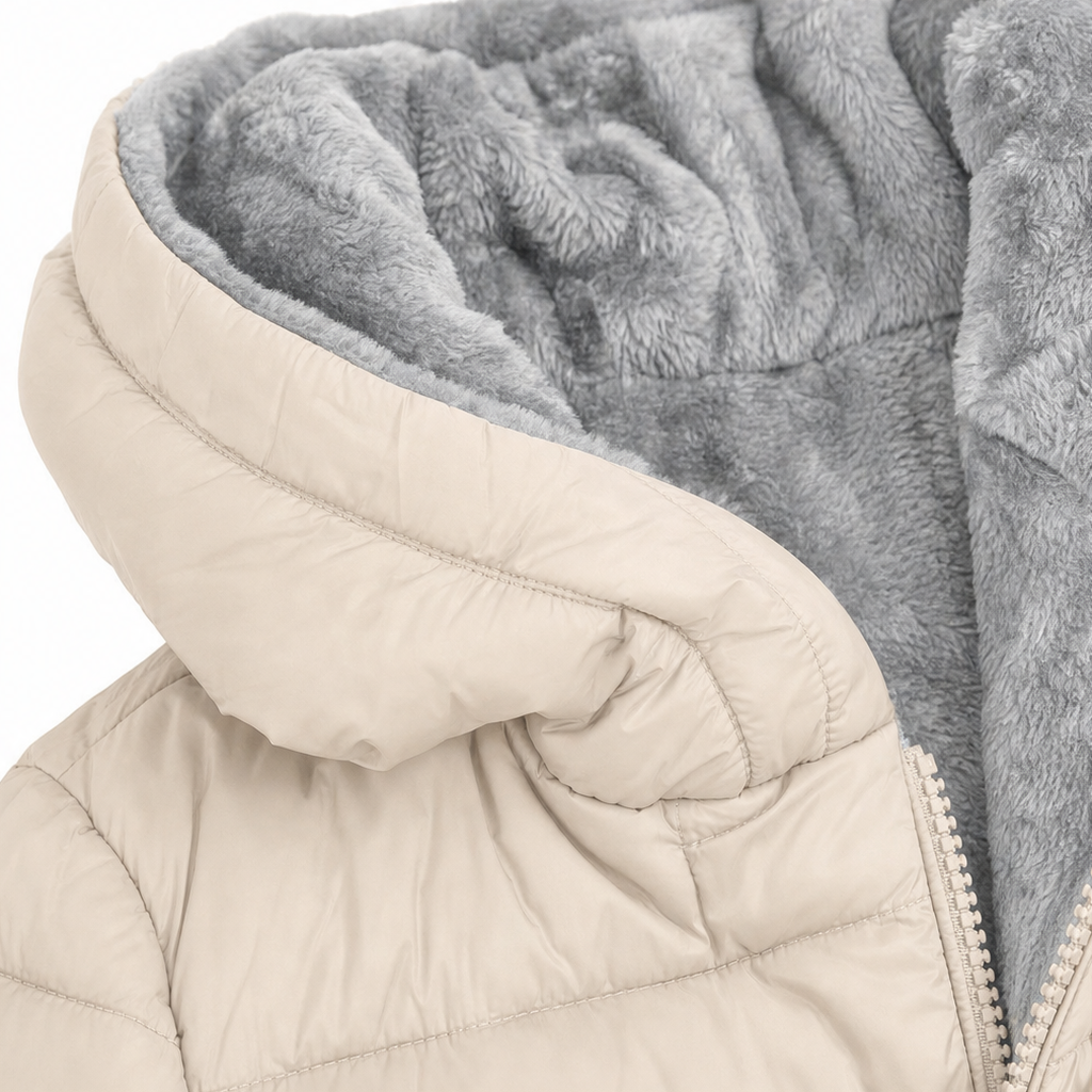 Cozelle | Quilted Hooded Insulated Puffer Coat – Warm und Eleganz für Frauen