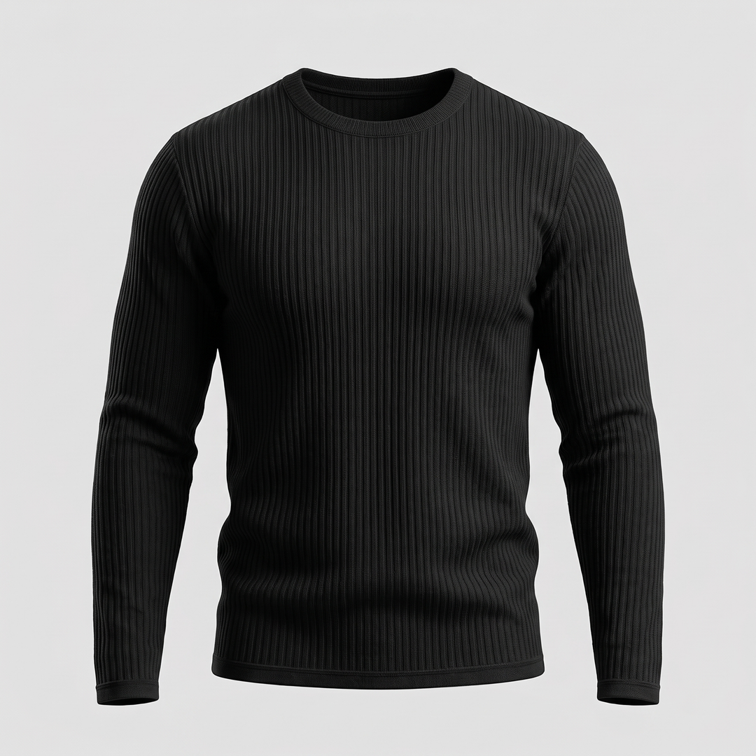 Ribbed Sweater | Feiner Rippstrick für moderne Eleganz