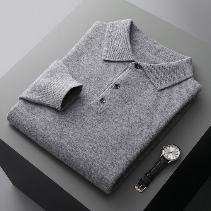 Eckhart | Poloshirt aus Kaschmir – Elegantes Design für Herren