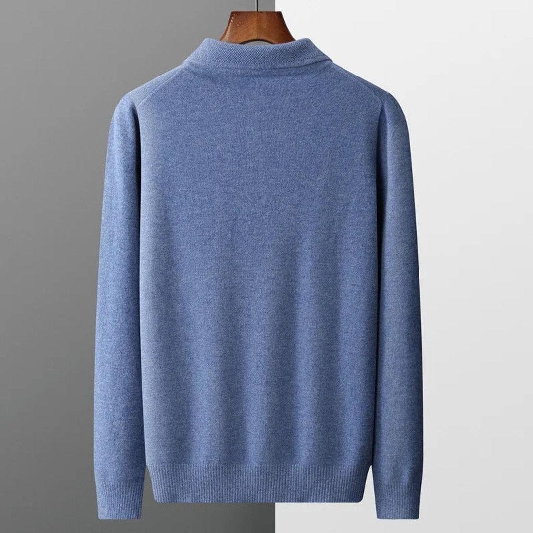 Sebastian | Knitted Sweater – Luxurious Cashmere Style for Men