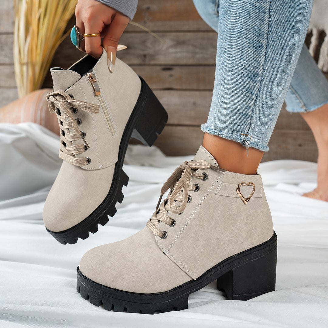 Marlene | Stilvolle Und Elegante Schnürstiefeletten