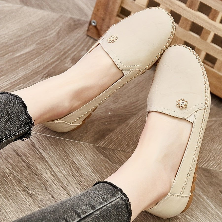 Charlene | Slip-On Loafers – Elegante Alltagsbequeme Schuhe für Frauen
