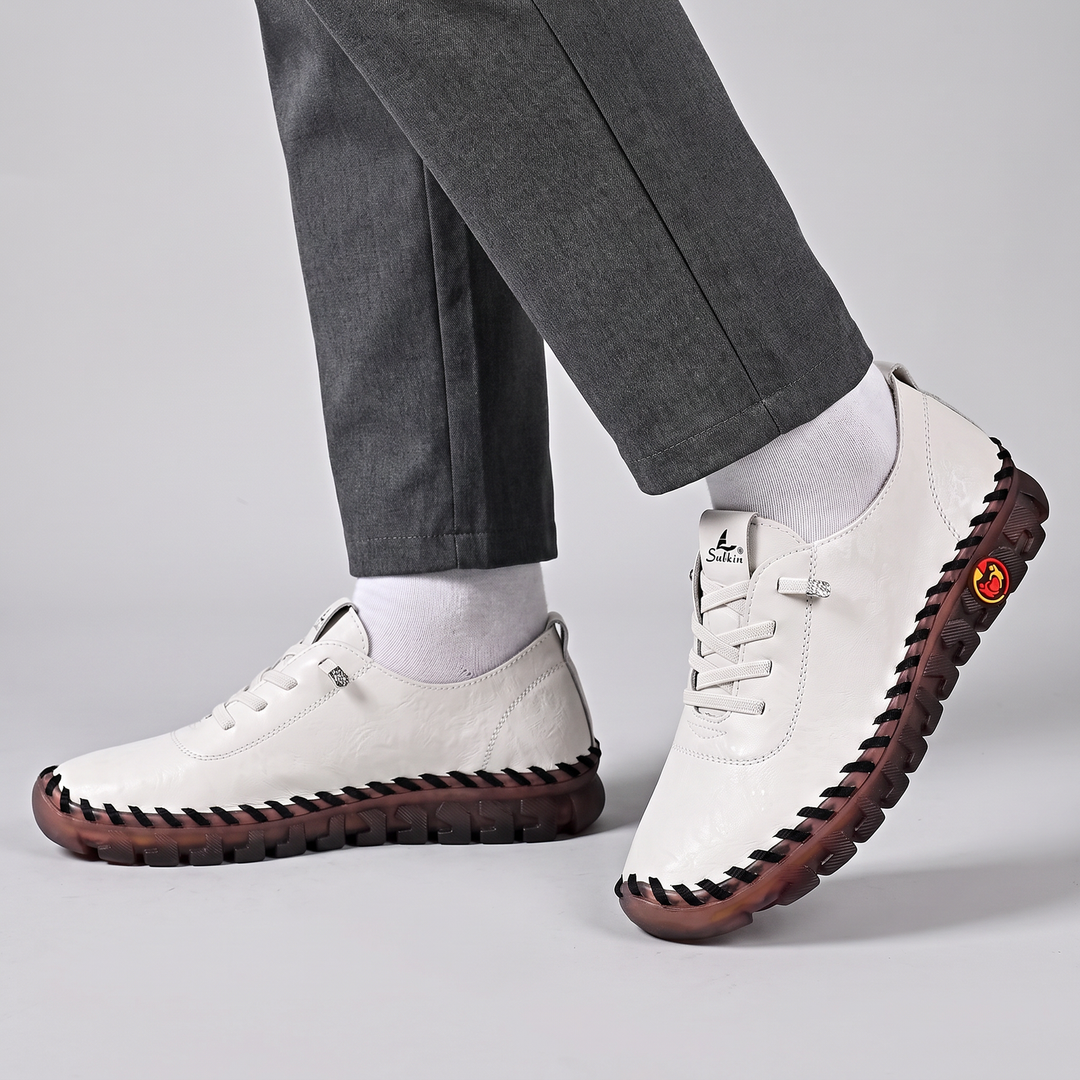 Marjorie | Orthopädische Leder Oxfords – Bequemer Alltagsstil für Frauen