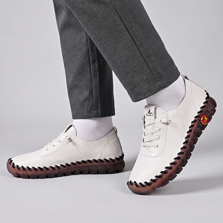 Marjorie | Orthopädische Leder Oxfords – Bequemer Alltagsstil für Frauen