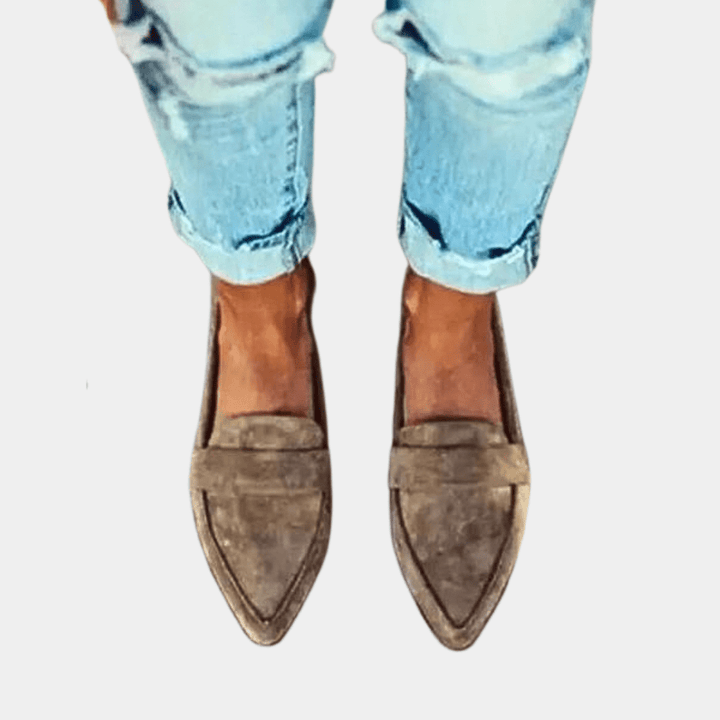 Isla | Zeitlose Leder-Loafer für Damen mit stilvoller Alltagseleganz