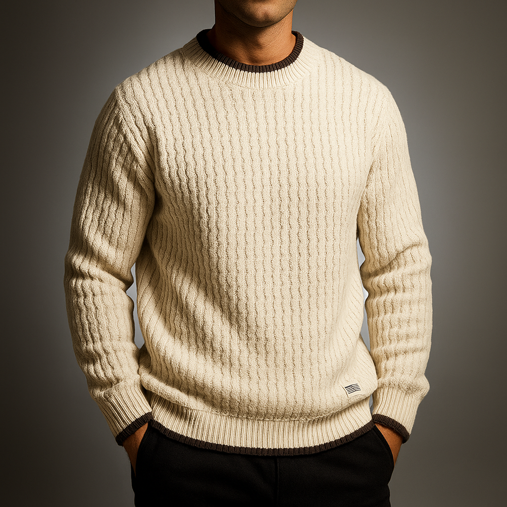 Rhettford | Strickpullover – Elegante Textur für Männer