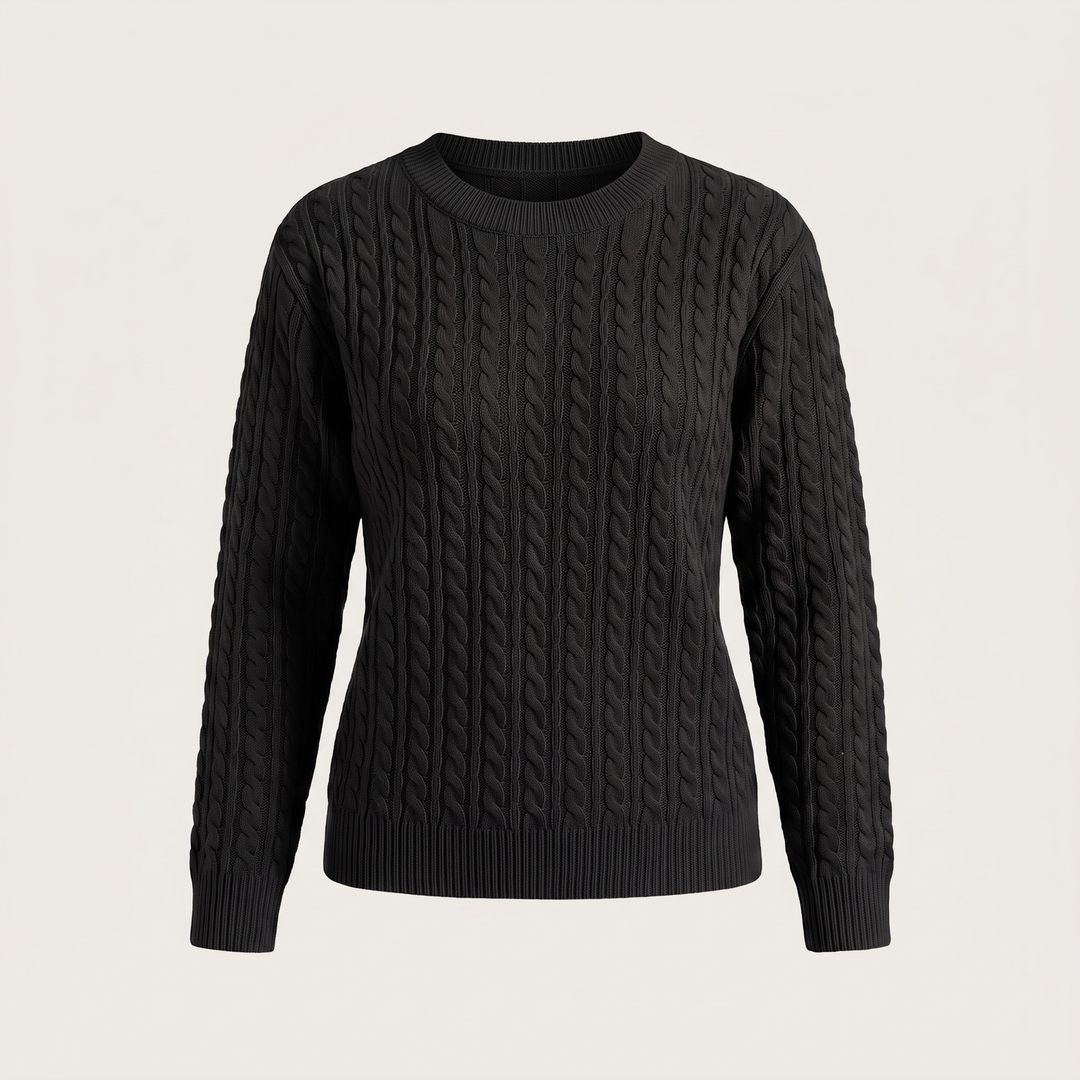 Marielle | Kabelstrickpullover – Zeitloses Design für Frauen
