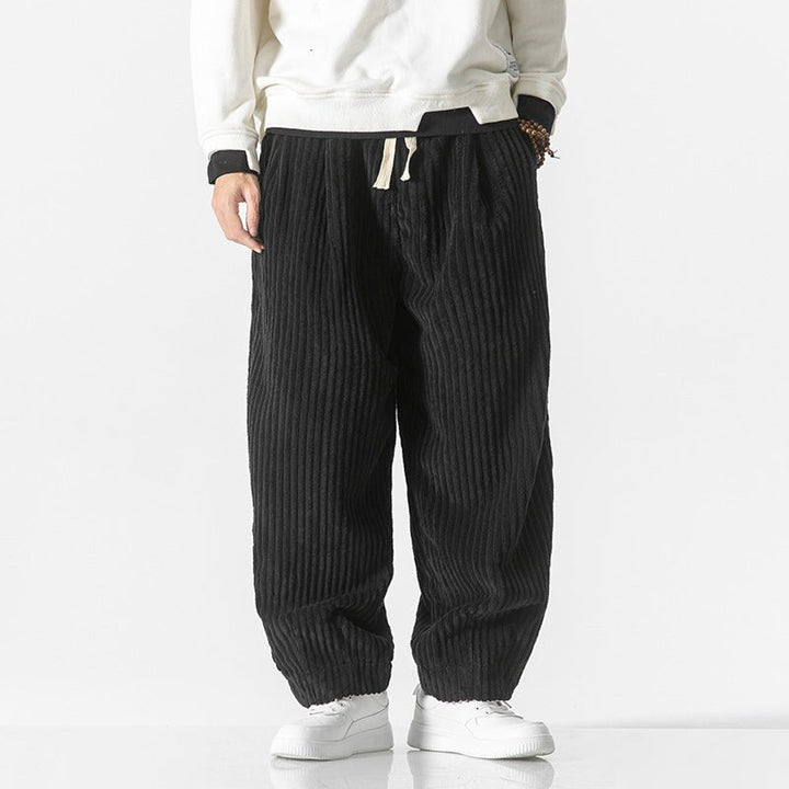 Masaaki | Cordhose – Bequeme Eleganz mit Elastischem Bund