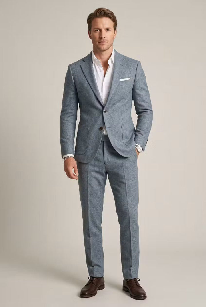 Niklas | Slim-Fit Nylon Two-Piece Suit for Men