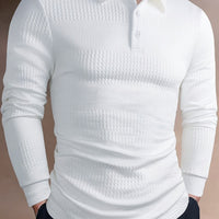 Matteo | Modernes Und Elegantes Langarm-Poloshirt