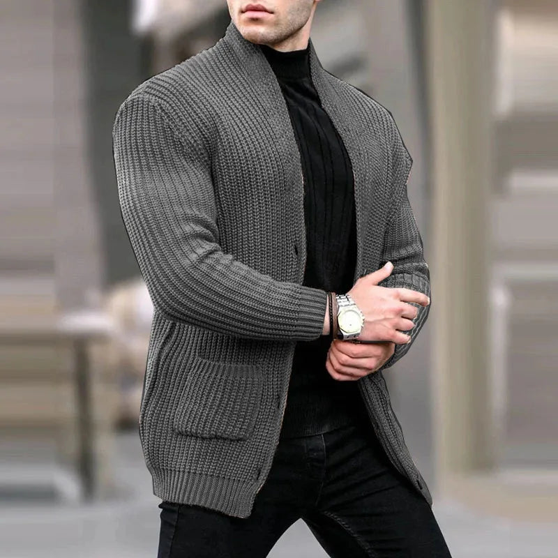 Benjamin | Urban Utility Moderne Strickjacke Für Herren