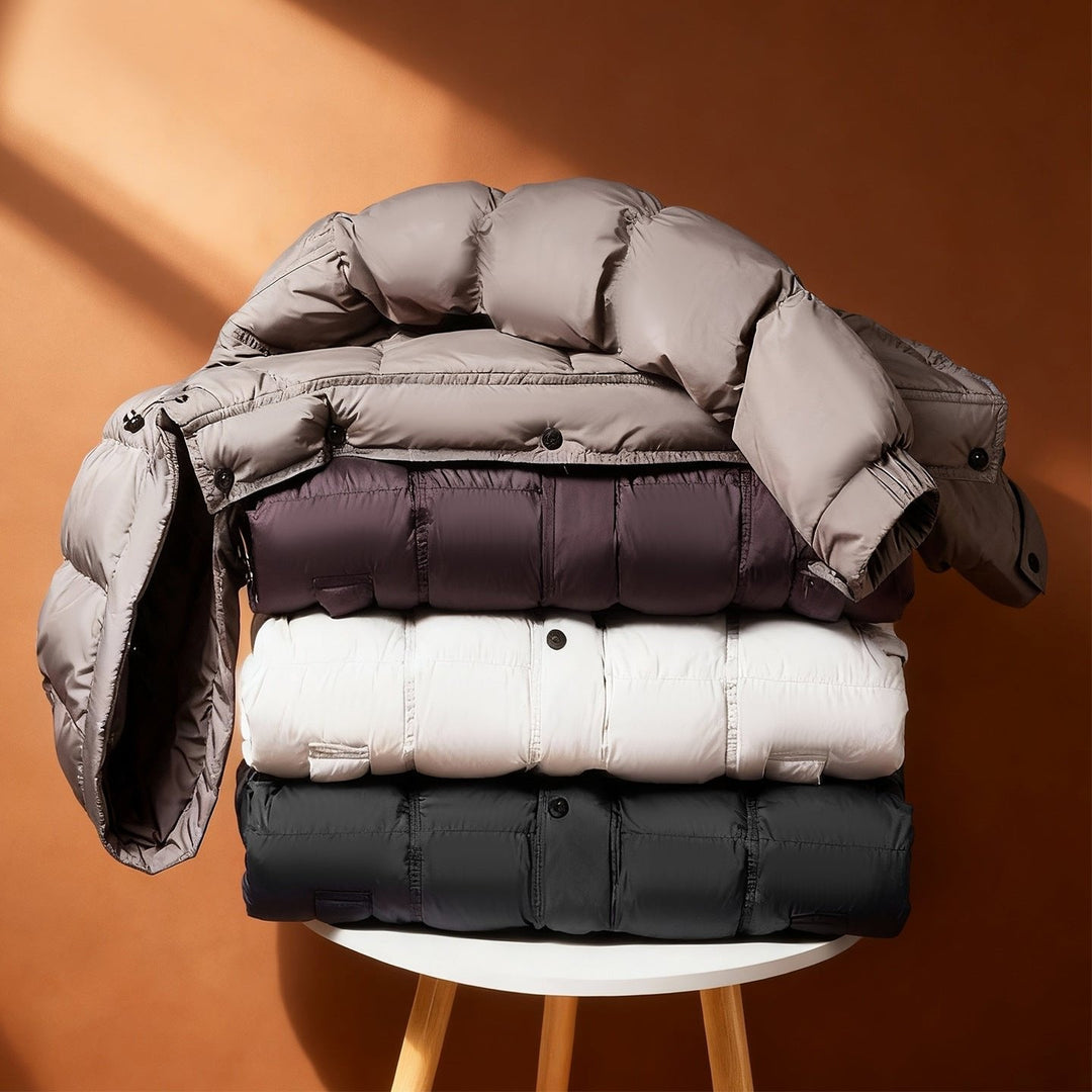 Haven | Hooded Down Puffer Jacket for Men – Casual Loose Fit