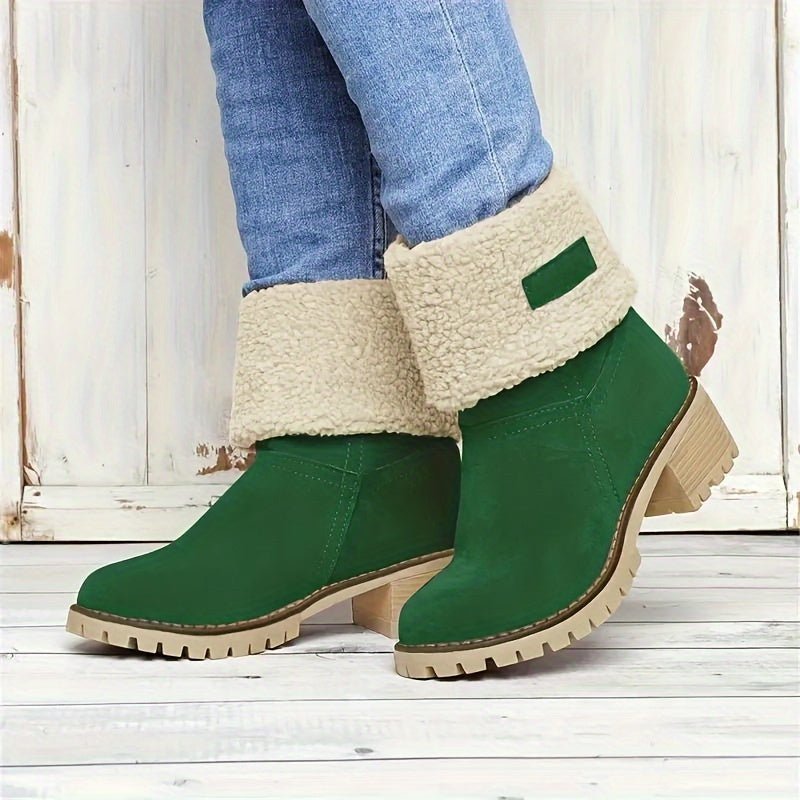 Emma | Kuschelige Mid-Calf-Stiefel mit Fleecefutter