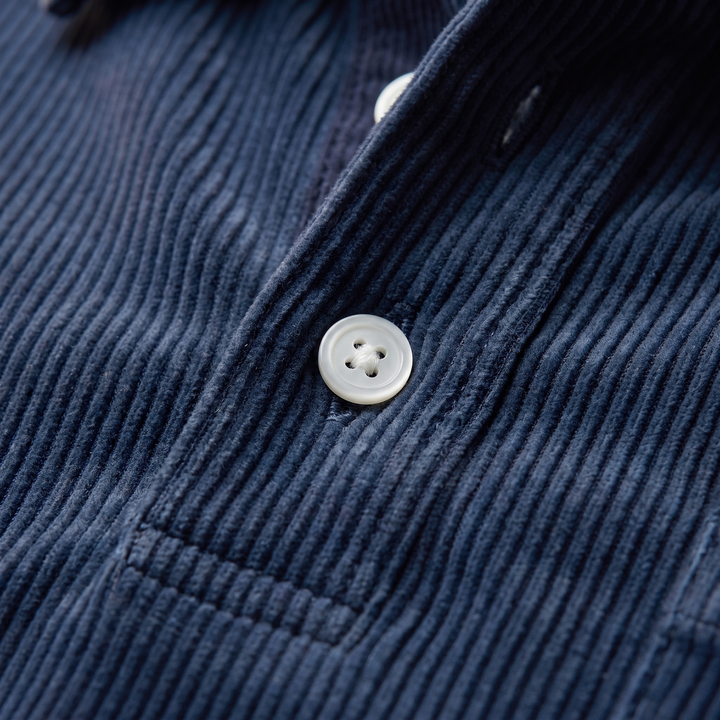 Rowley | Polohemd aus Cord – Eleganter, zeitloser Stil für Männer