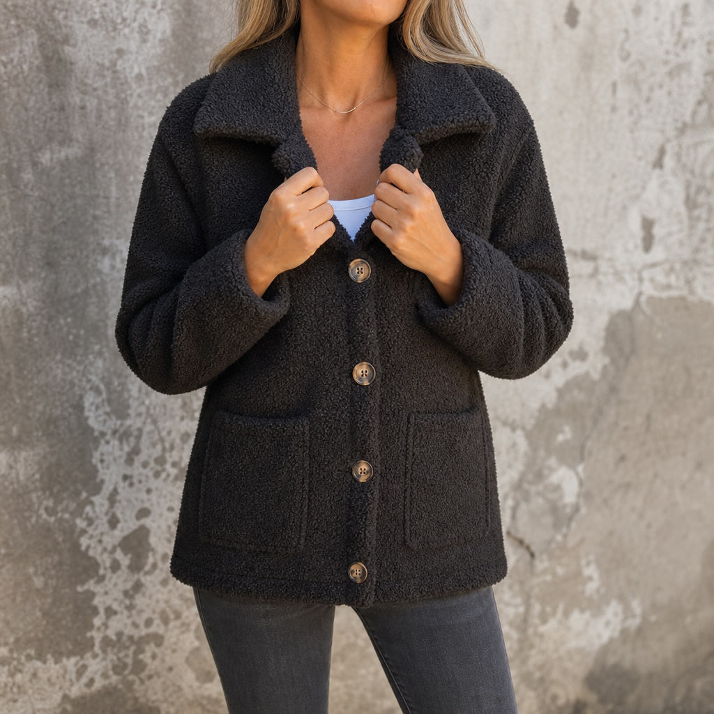 Ariane | Curly Faux-Fur Jacket – Versatile Look für jeden Anlass