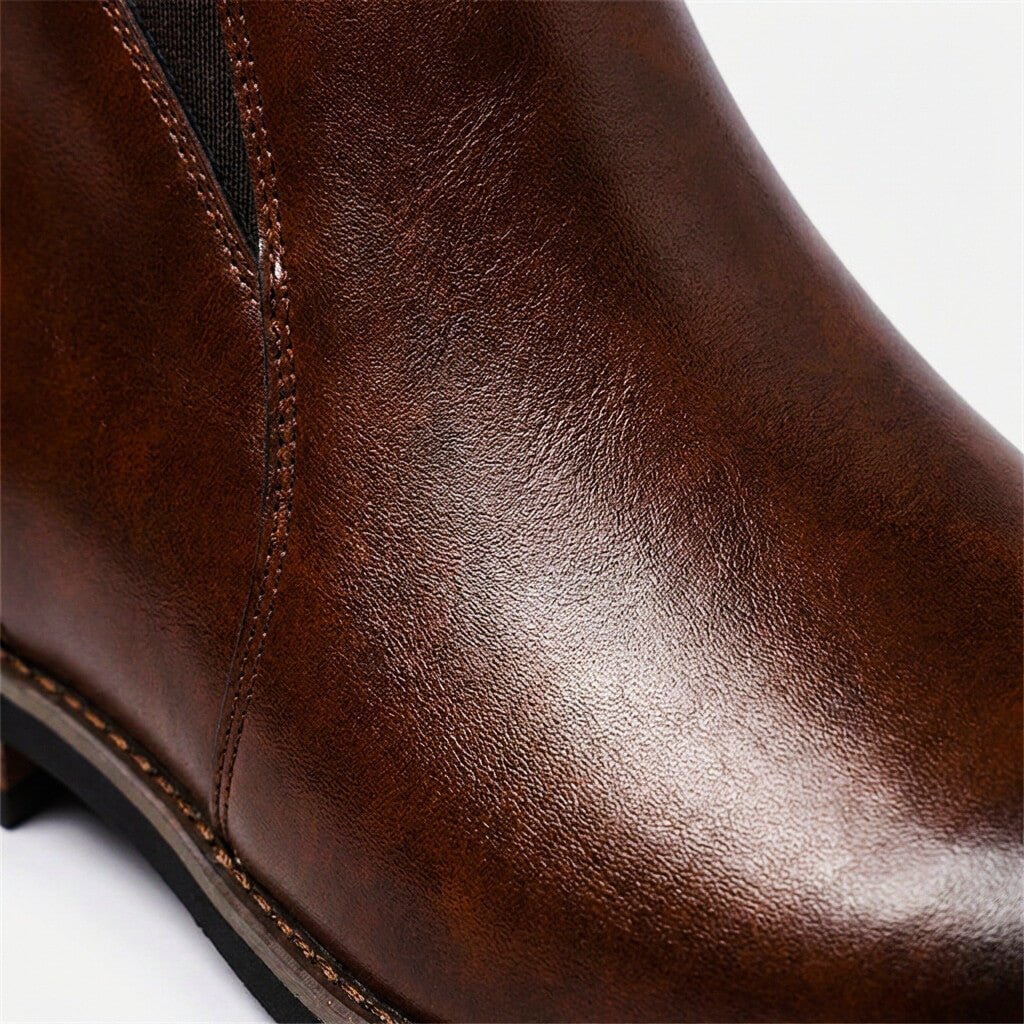 Brennan | Chelsea Boots aus echtem Leder