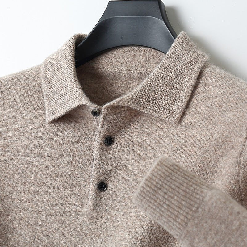 Eckhart | Poloshirt aus Kaschmir – Elegantes Design für Herren