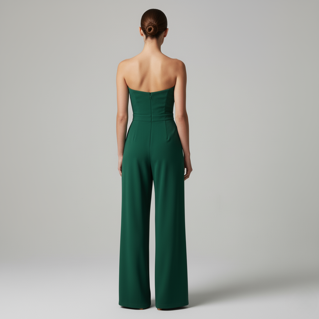Cecilia | Eleganter Ein Schulter Jumpsuit