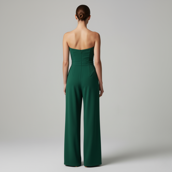 Cecilia | Eleganter Ein Schulter Jumpsuit