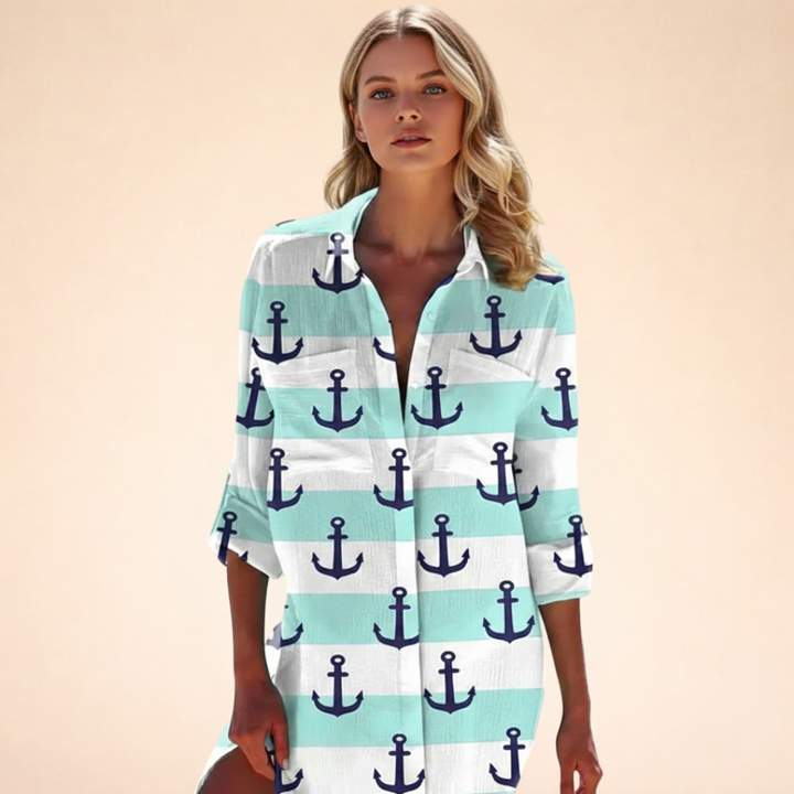 Julia | Stilvolles Hemdkleid für den Sommer