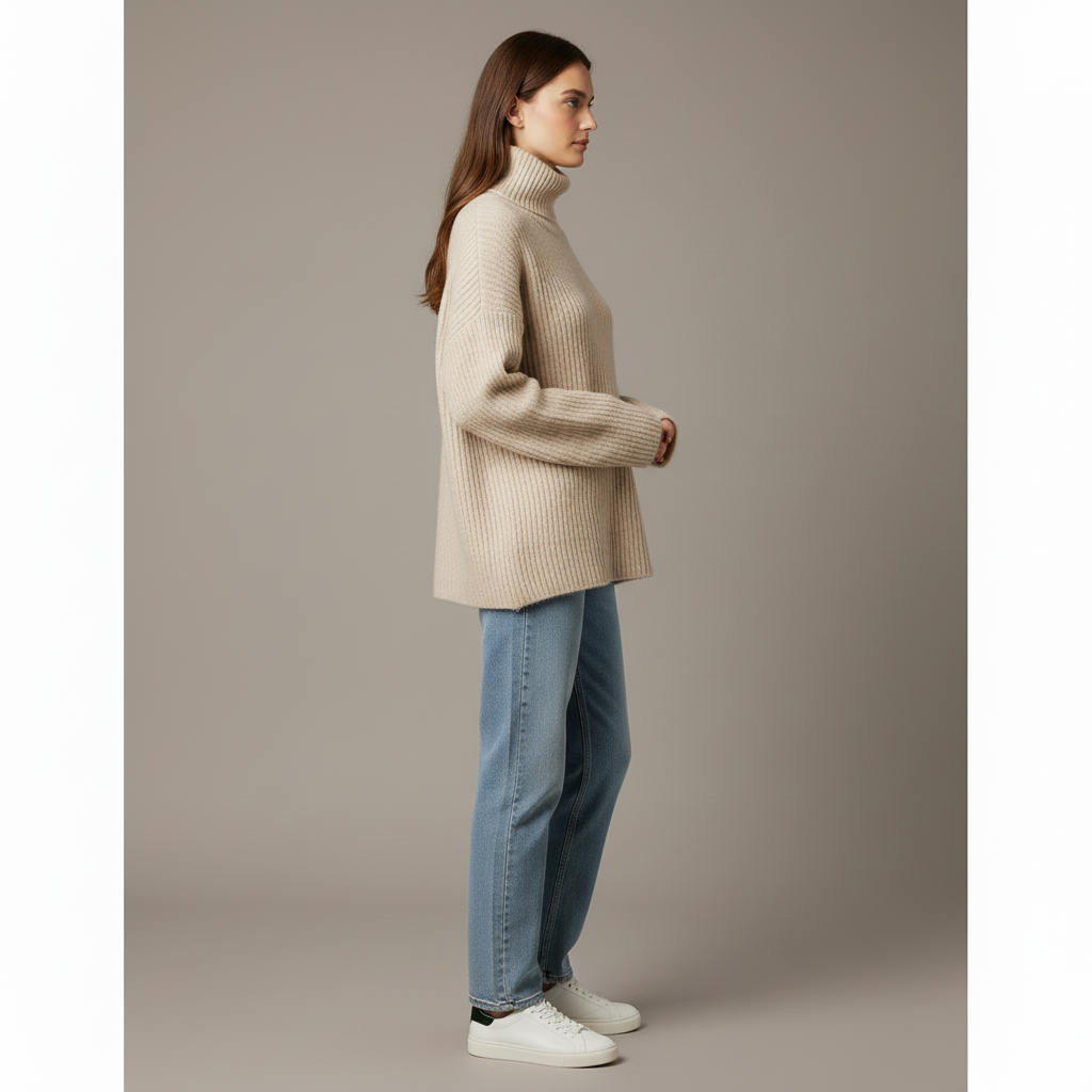 Renata | Damenpullover mit Rollkragen