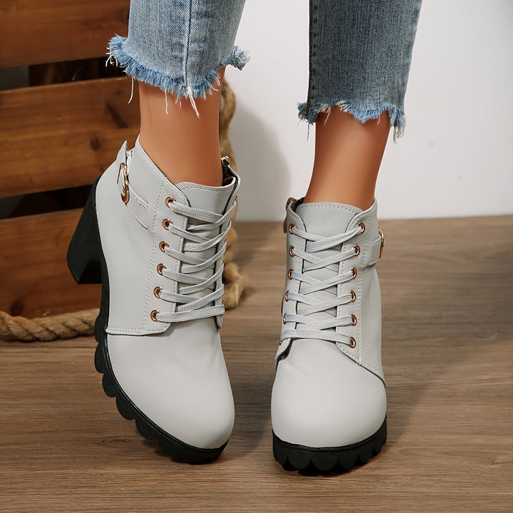 Julia | Stilvolle Und Elegante Schnürstiefeletten