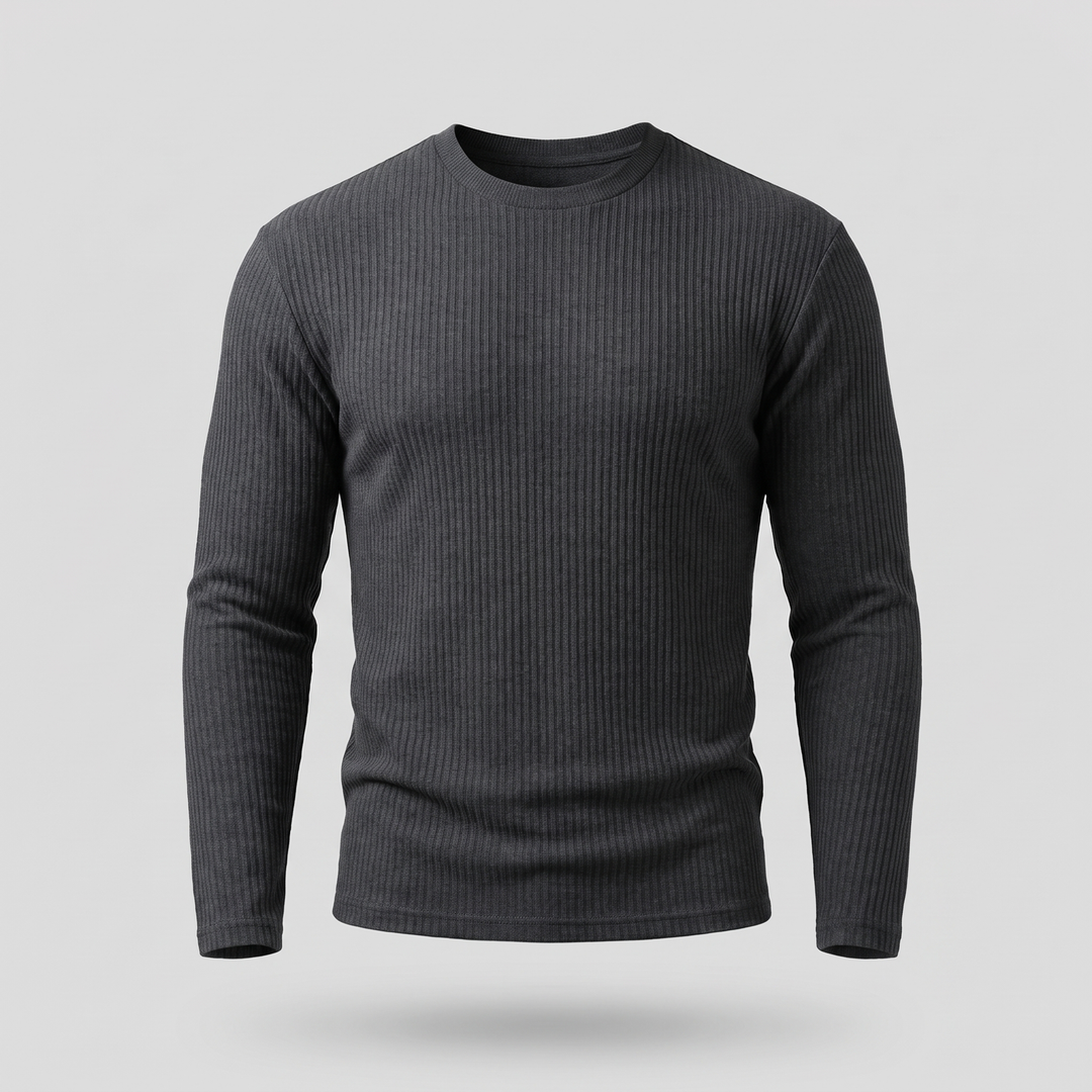 Ribbed Sweater | Feiner Rippstrick für moderne Eleganz