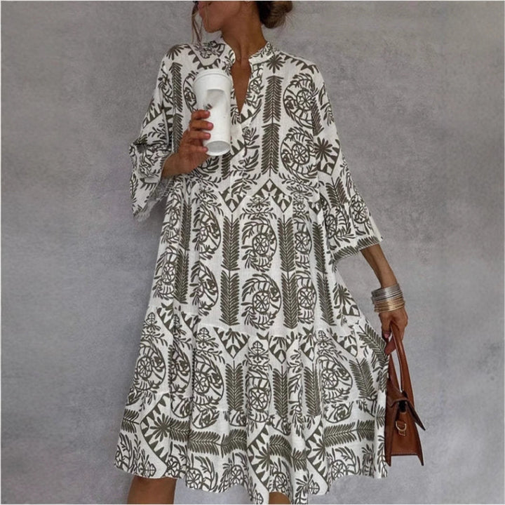 Charlotte | Enchanting and Airy Floral Tunic Dress